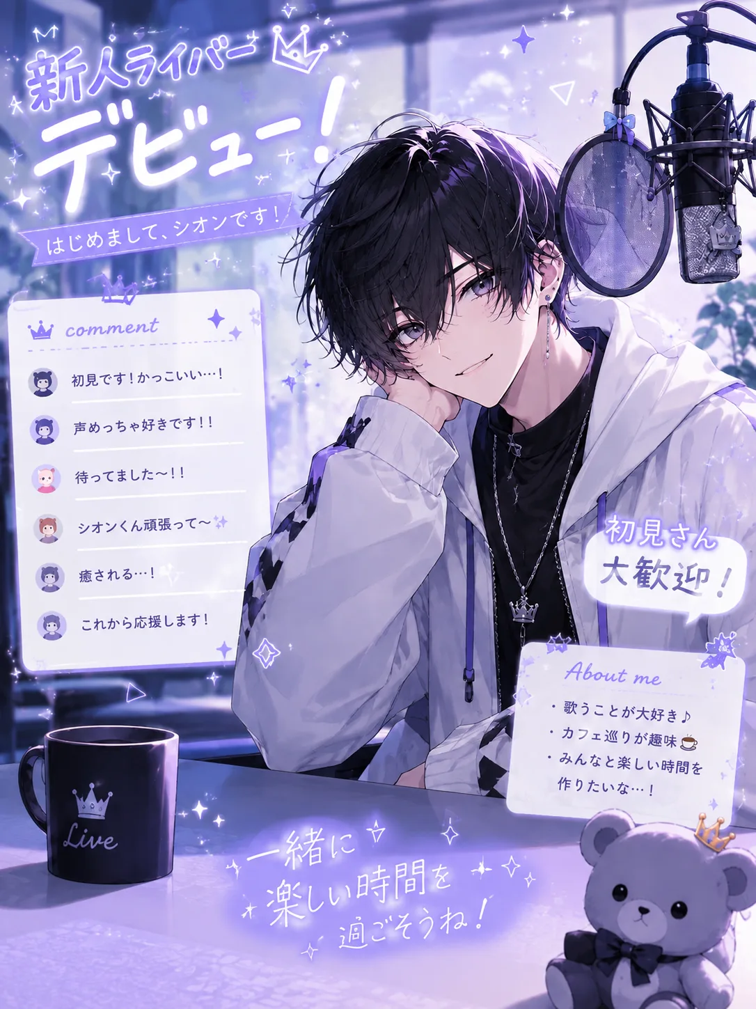 🌃蒼月シオン